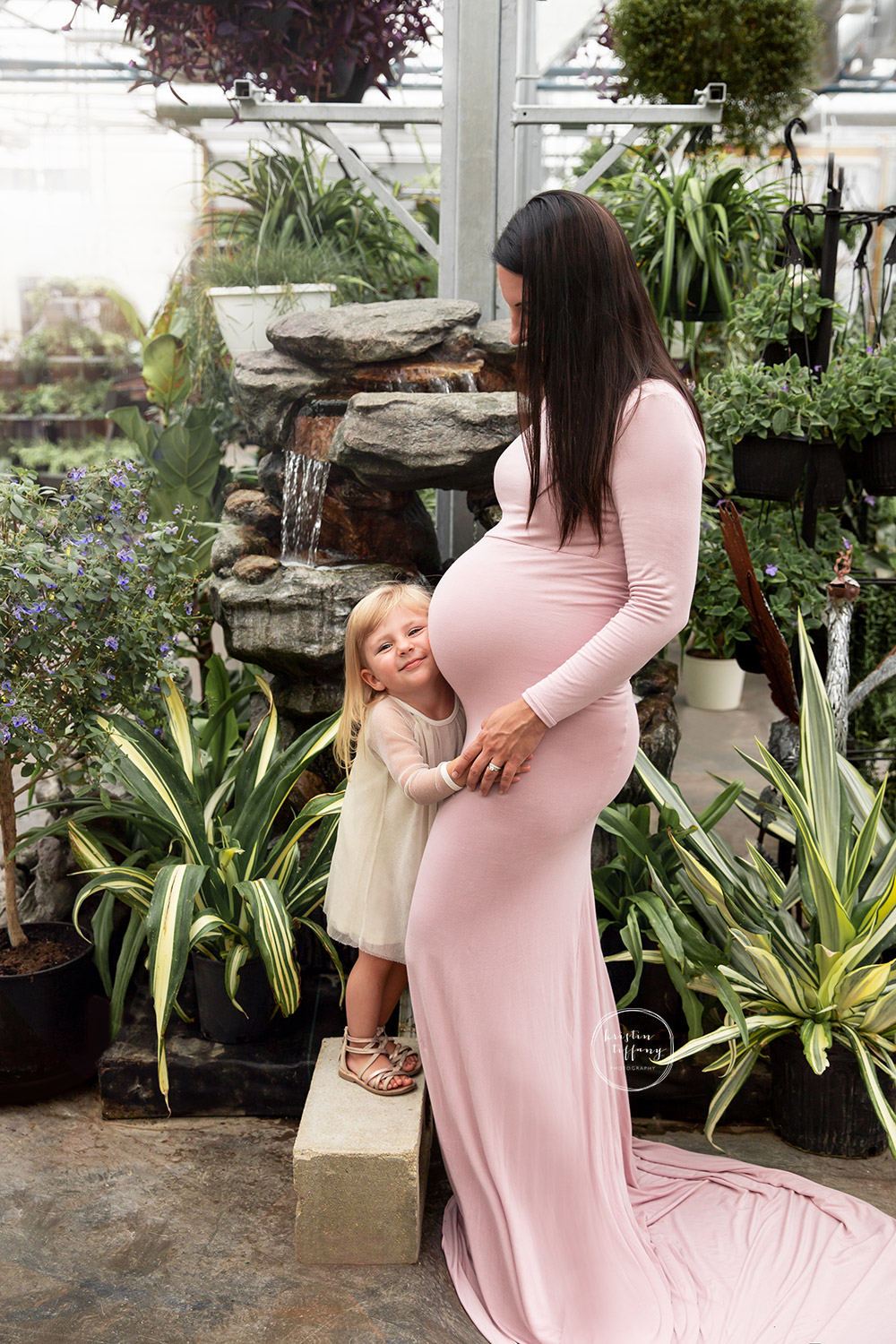a maternity photo from a maternity photoshoot
