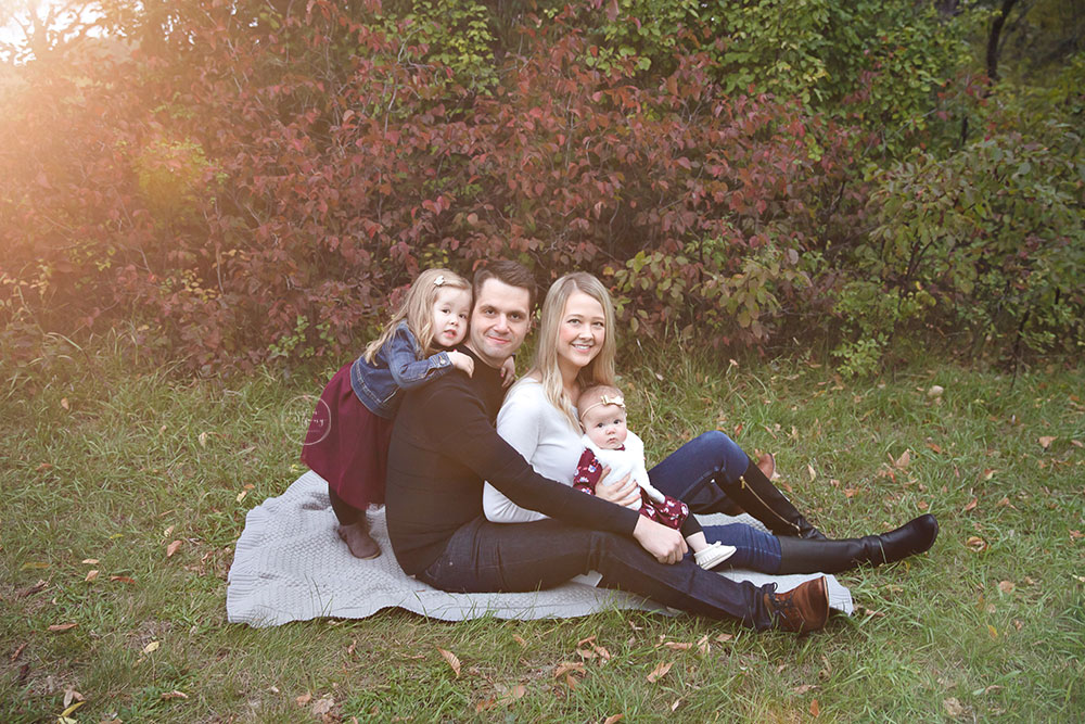 a photo from a fall family photo session