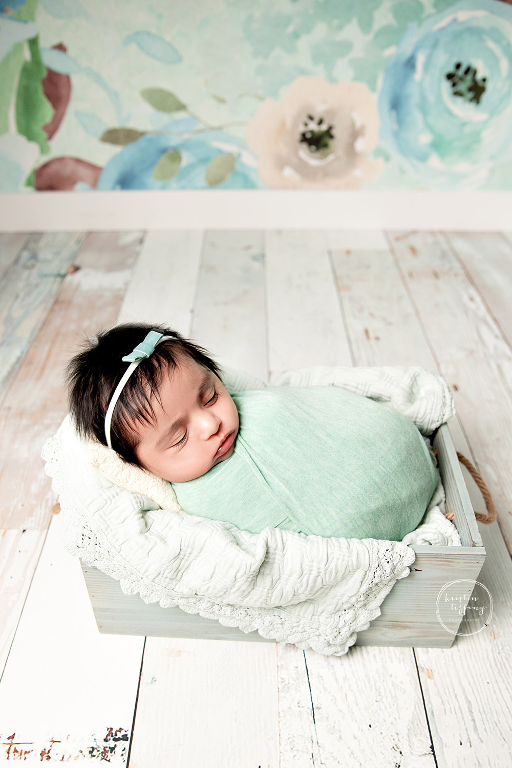 a photo from a baby photoshoot with Kristin Tiffany Photography