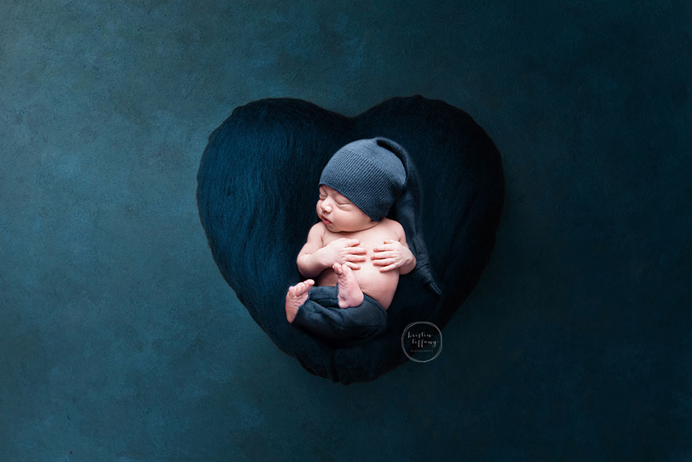 a newborn composite photo by kristin tiffany photography