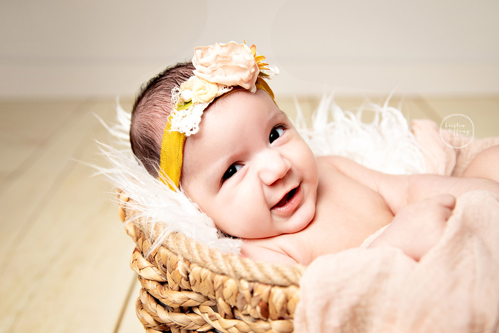 a photo from a baby photo session with Kristin Tiffany Photography