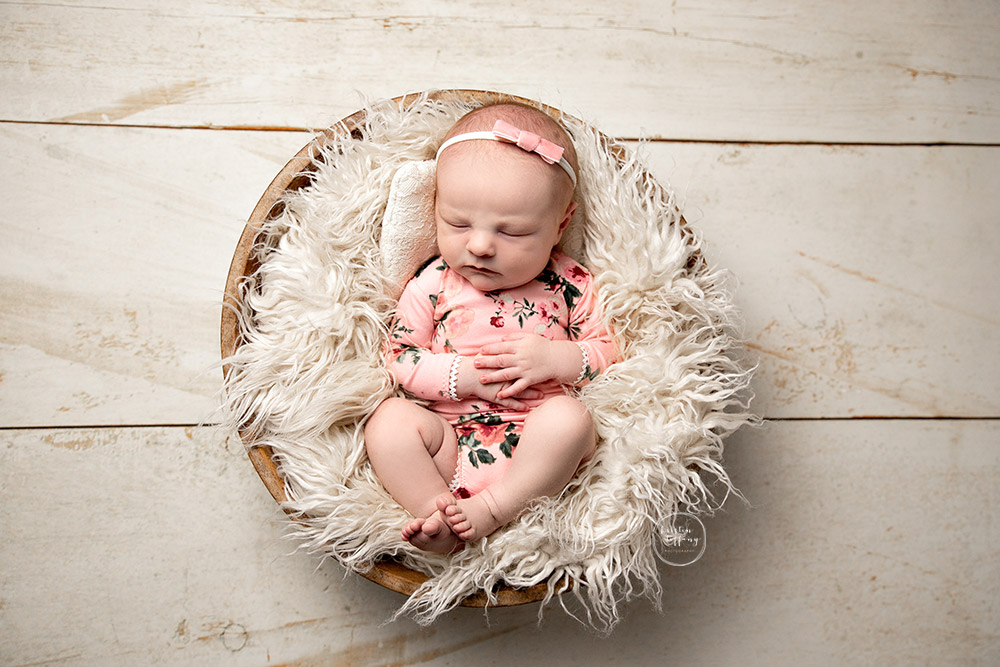 a photo from a newborn session with Kristin Tiffany Photography