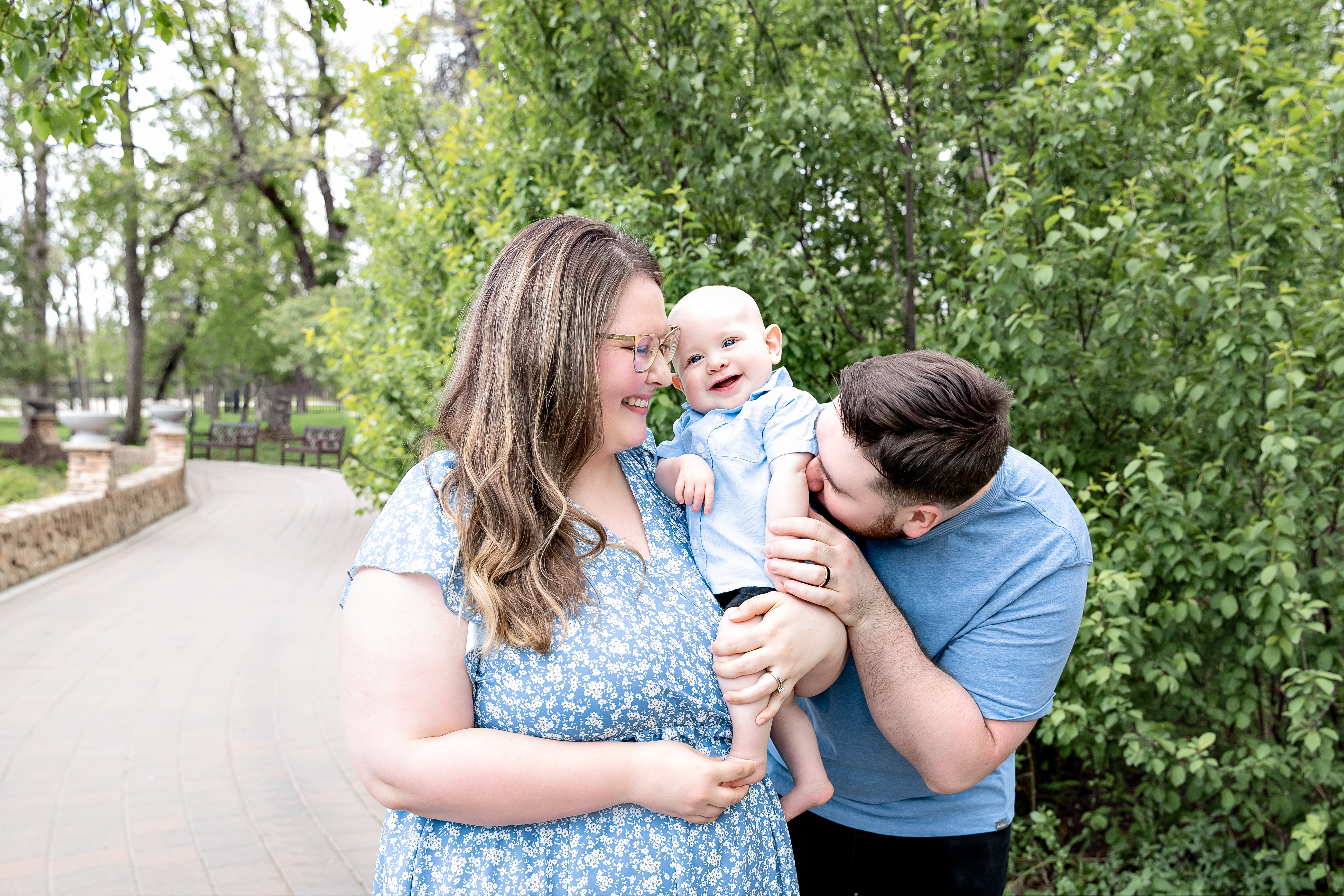 a photo from a family session with Kristin Tiffany Photography