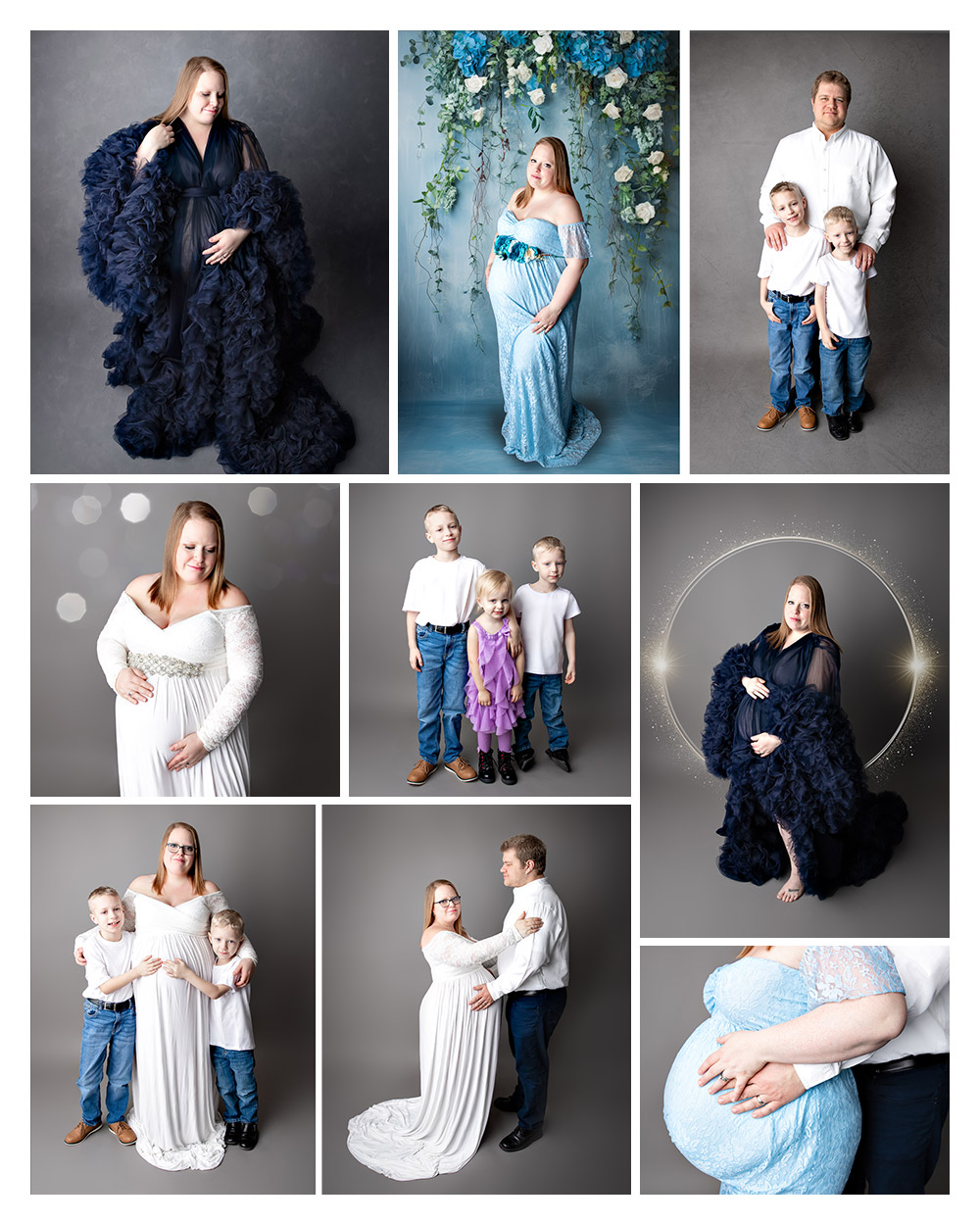 family maternity photos by Kristin Tiffany Photography