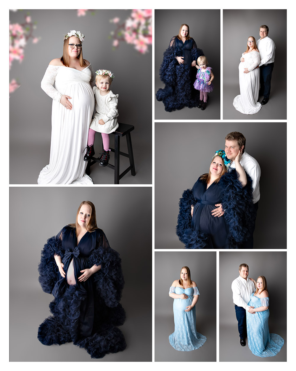 family maternity photos by Kristin Tiffany Photography