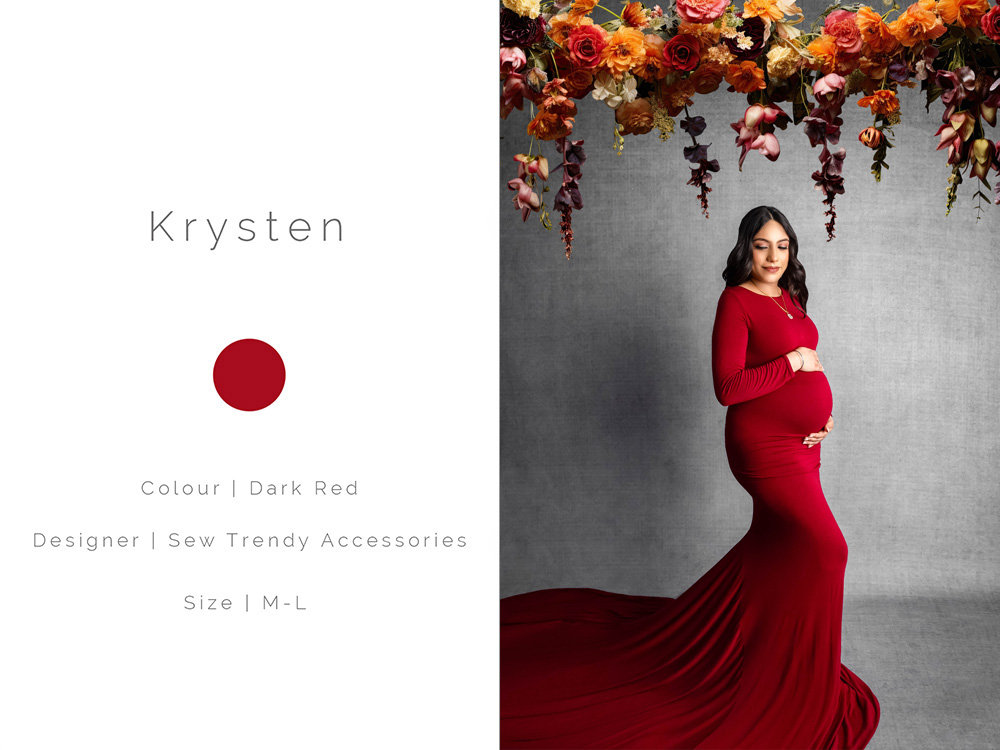 a maternity dress option from Kristin Tiffany Photography