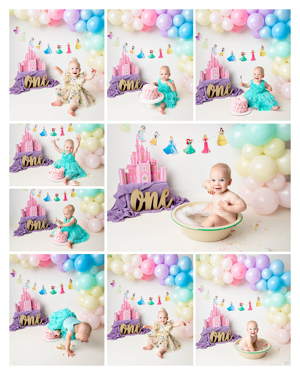 cake smash photos by Kristin Tiffany Photography
