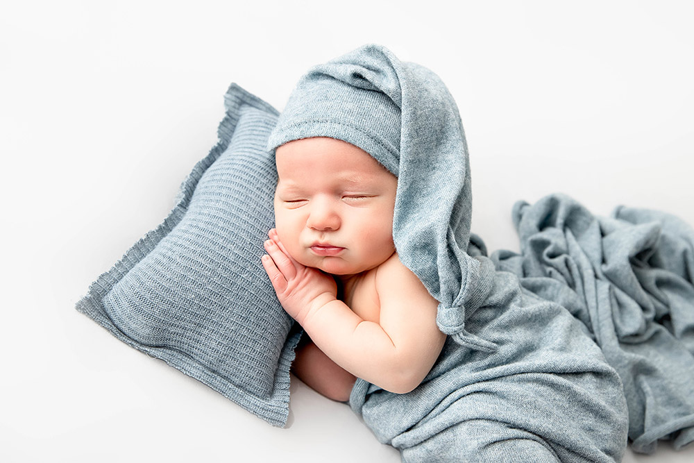 a newborn photo by Kristin Tiffany Photography